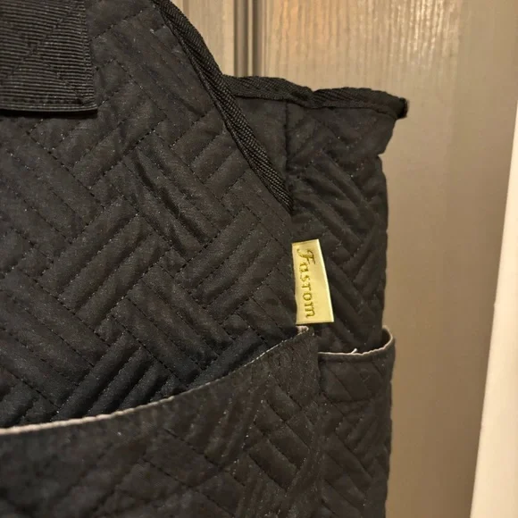 Fasrom Teacher Tote Bag for Work Women
 Color: Black - Picture 8 of 12